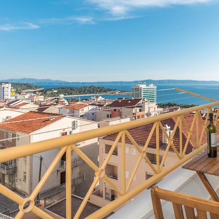 Vista Mare Apartment - 3 Bedroom, Sea View Makarska Dış mekan fotoğraf