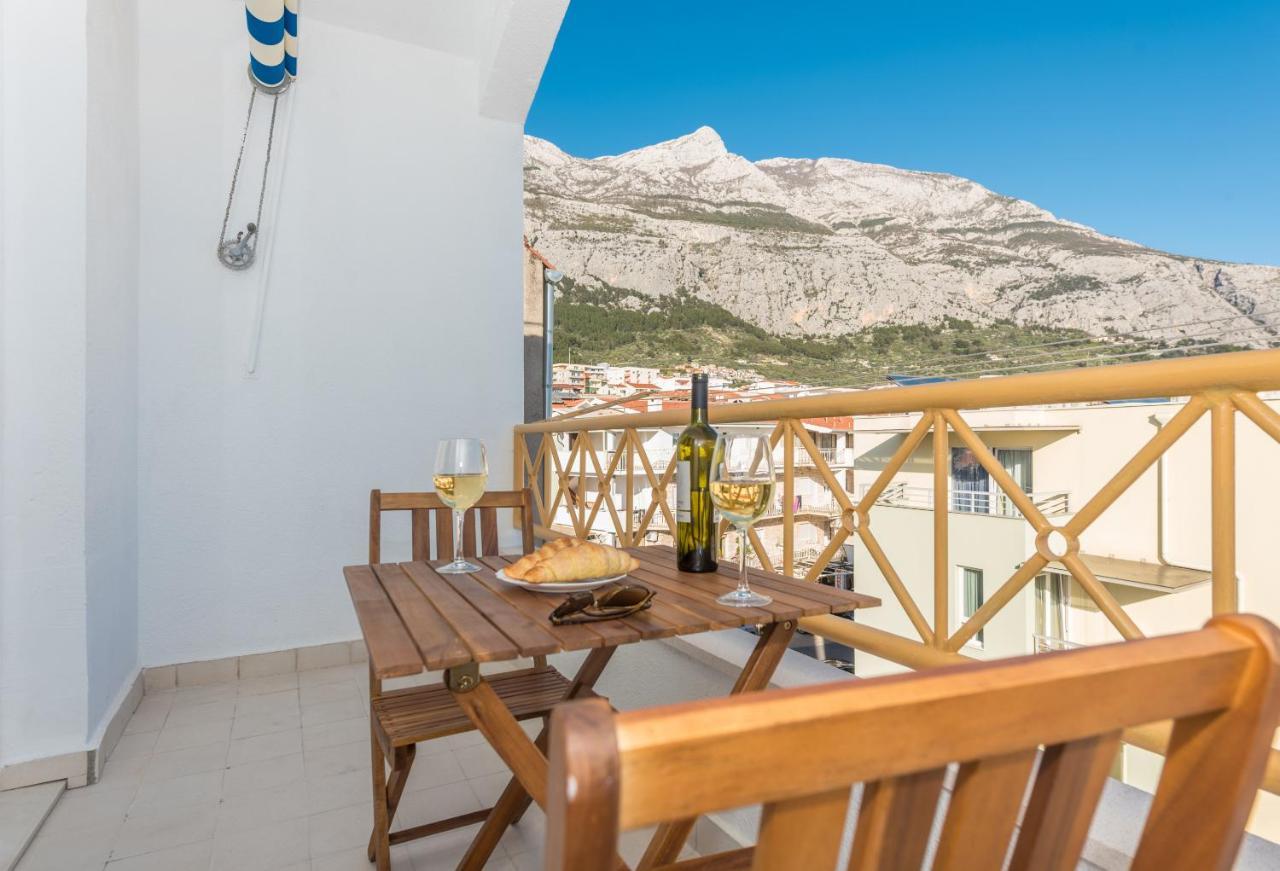 Vista Mare Apartment - 3 Bedroom, Sea View Makarska Dış mekan fotoğraf