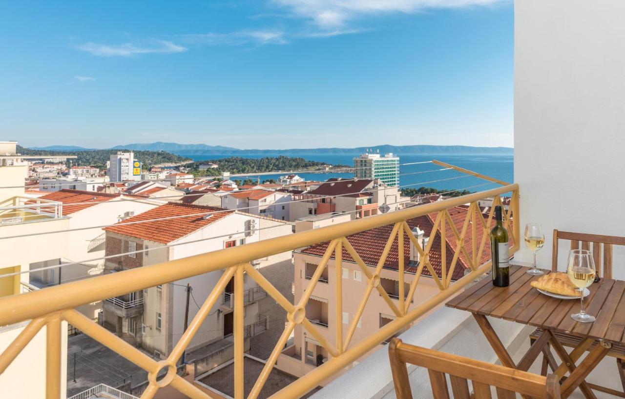 Vista Mare Apartment - 3 Bedroom, Sea View Makarska Dış mekan fotoğraf